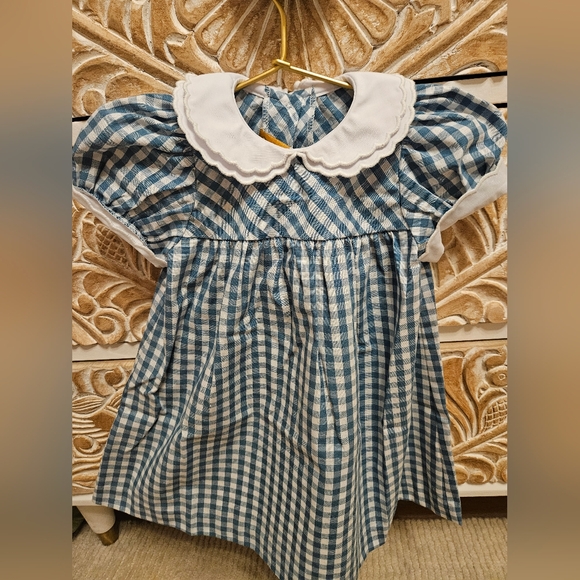 The Beaufort Bonnet Company Other - The Beaufort Bonnet Company Blue and White Checkered Dress